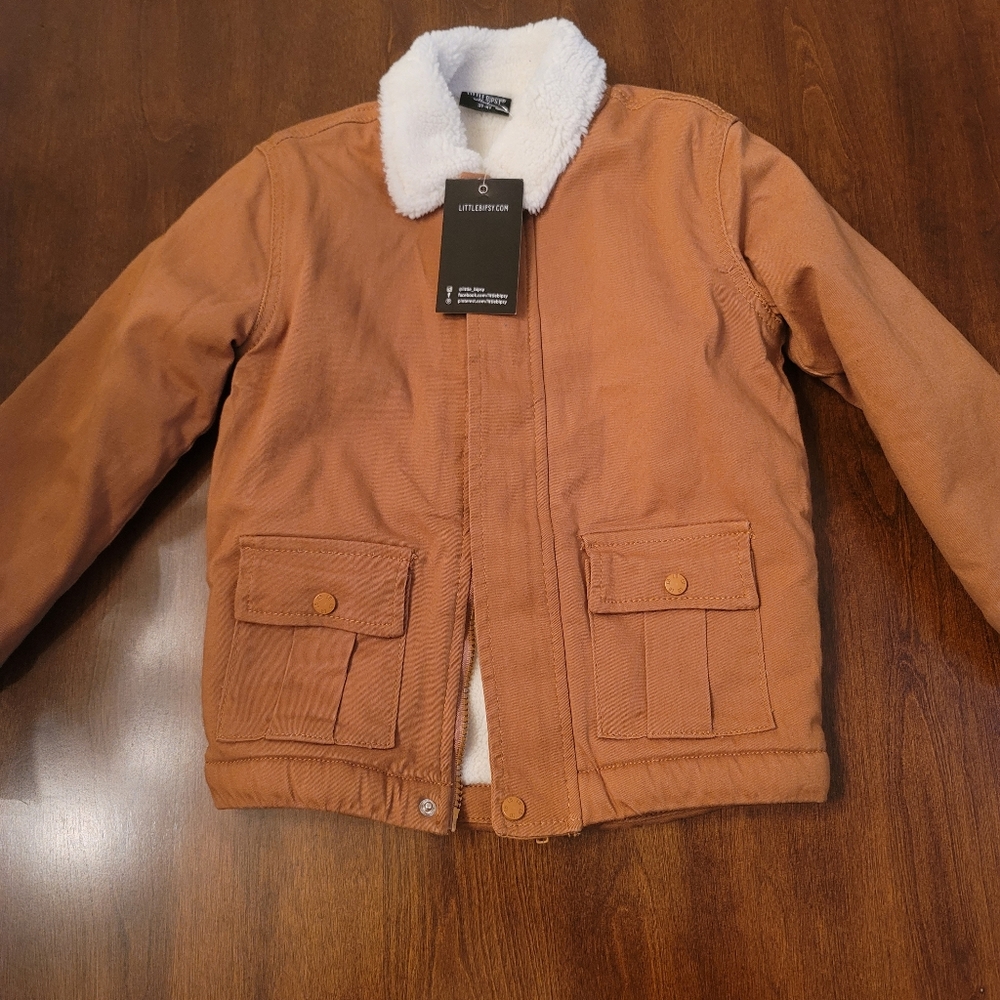 Little Bipsy Sherpa Jacket Coat
